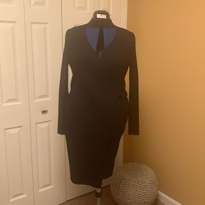 Say what?  black wrap dress!